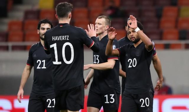 【世预赛】格纳布里破门基米希中楣 德国胜罗马尼亚